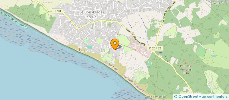 localisation de l'entreprise MATHTE & CIE  LE BOIS-PLAGE-EN-RE