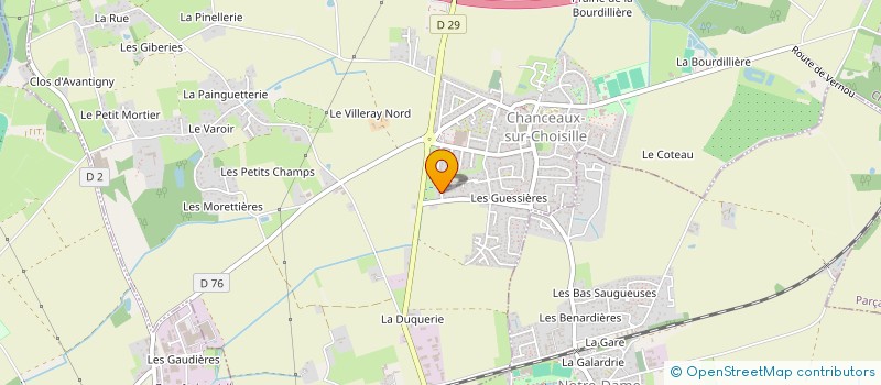 localisation de l'entreprise MATHTHOM à CHANCEAUX-SUR-CHOISILLE