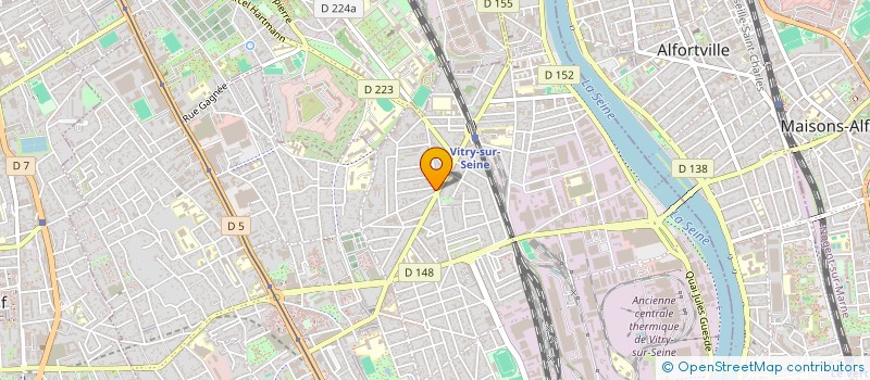 localisation de l'entreprise MATHU SUPERMARCHE à VITRY-SUR-SEINE