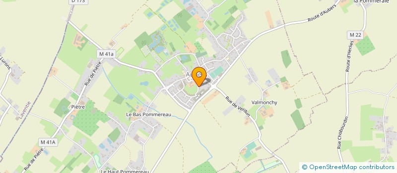 localisation de l'entreprise MATHUR à AUBERS