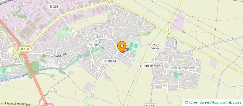 localisation de l'entreprise MATHUR  PERIGNY