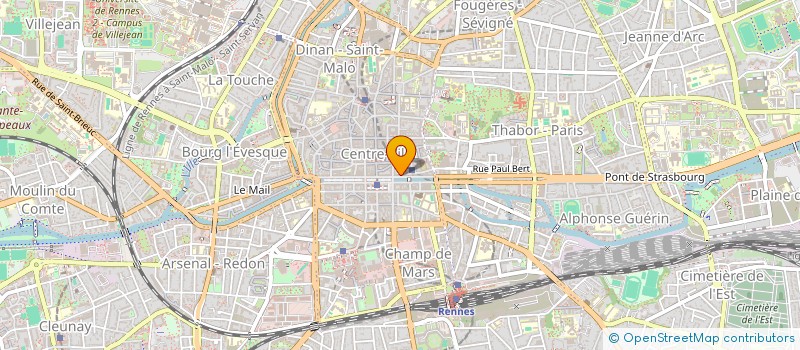 localisation de l'entreprise MATHURIN QUESLAIN  RENNES