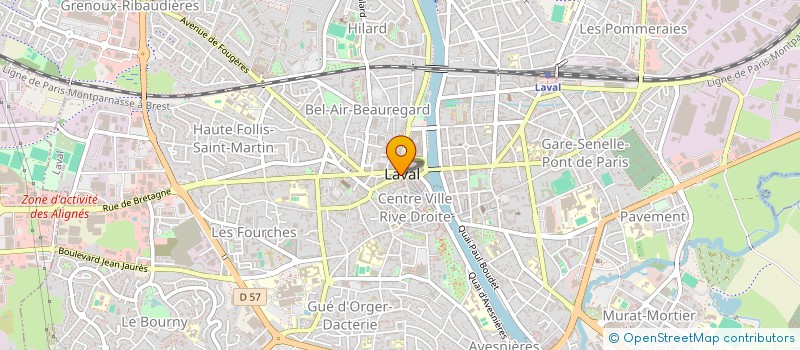 localisation de l'entreprise MATHUROSSANE à LAVAL