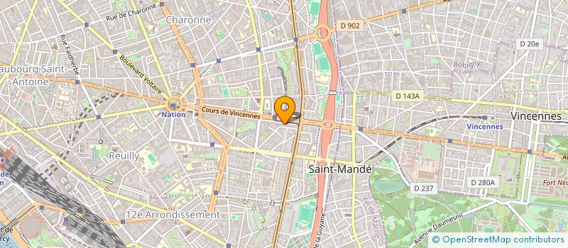 localisation de l'entreprise MATHUS MARCHE  PARIS