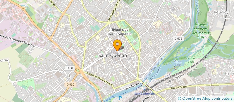 localisation de l'entreprise MATHUSALEM à SAINT-QUENTIN