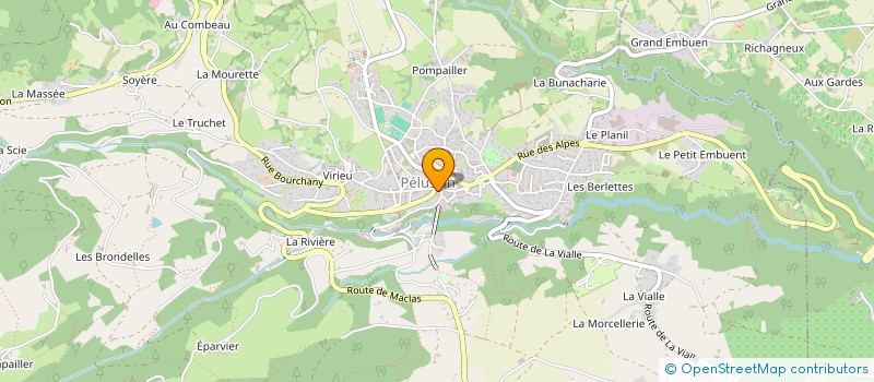 localisation de l'entreprise MATHUSALEM  PELUSSIN