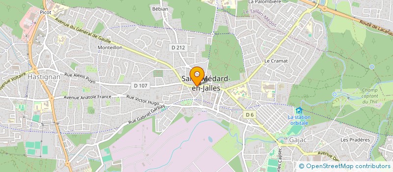 localisation de l'entreprise MATHUSALEM INVESTISSEMENT à SAINT-MEDARD-EN-JALLES