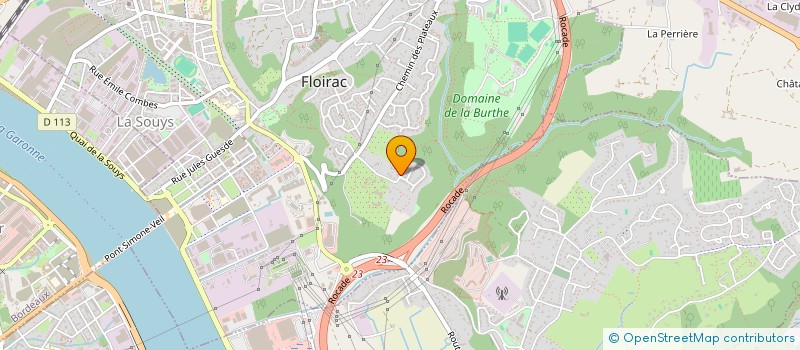 localisation de l'entreprise MATHY  FLOIRAC