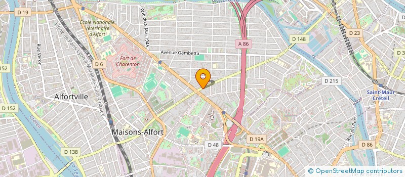localisation de l'entreprise MATHY II à MAISONS-ALFORT