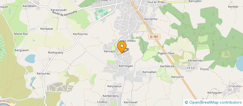 localisation de l'entreprise MATHYIELD  ERDEVEN