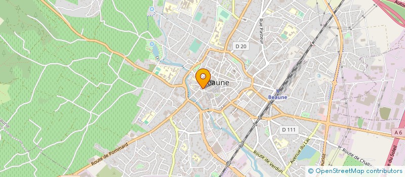 localisation de l'entreprise MATHYMAX à BEAUNE