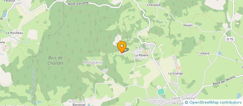 localisation de l'entreprise MATHYPIERRE à SAINT-SULPICE-LE-GUERETOIS