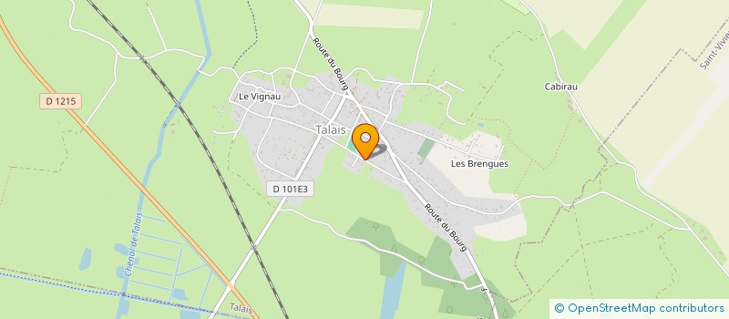 localisation de l'entreprise MATHYS  TALAIS