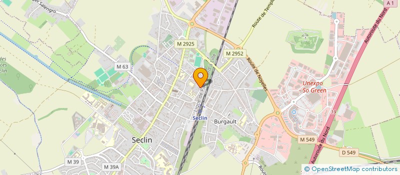 localisation de l'entreprise MATHYS RENOVATION  LILLE