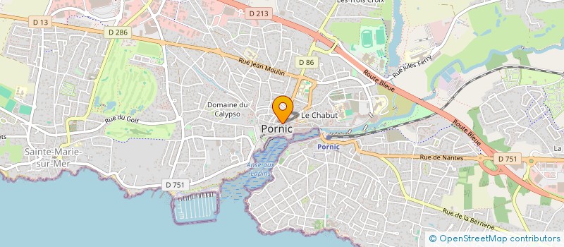 localisation de l'entreprise MATHYSLAN à PORNIC