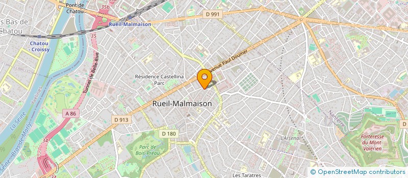 localisation de l'entreprise MATHYSSE à RUEIL-MALMAISON