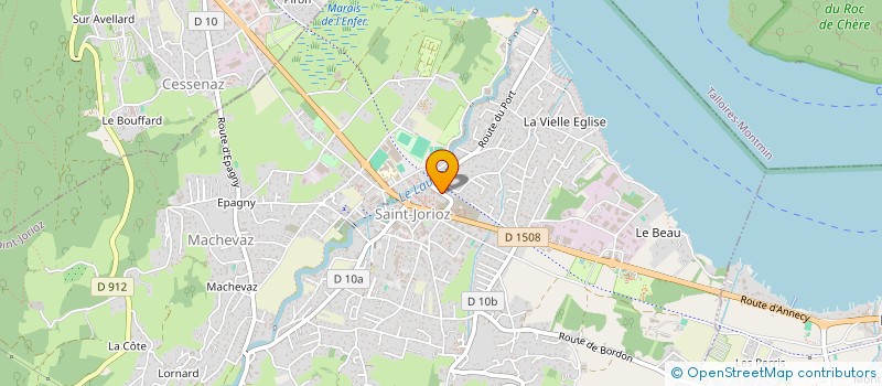 localisation de l'entreprise MATI  SAINT-JORIOZ