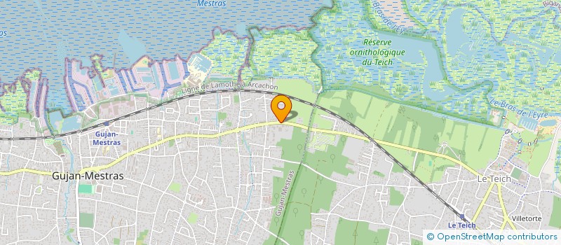 localisation de l'entreprise MATI  GUJAN-MESTRAS