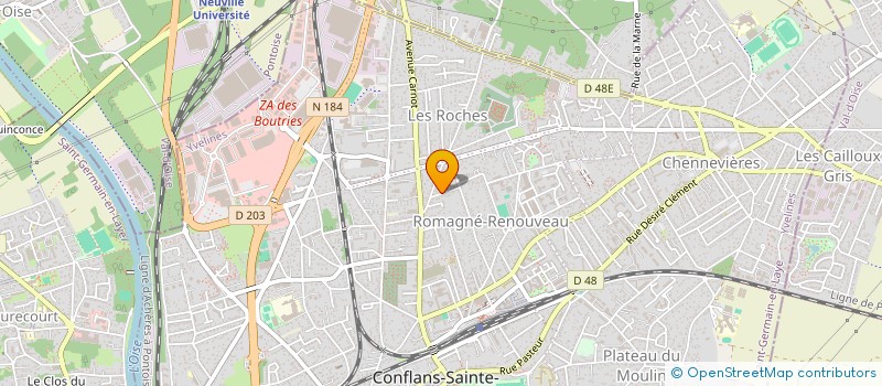 localisation de l'entreprise MATI CONSULTING  CONFLANS-SAINTE-HONORINE