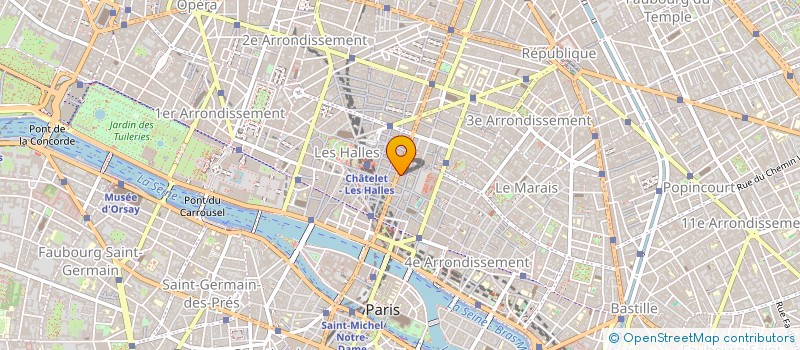 localisation de l'entreprise MATI DISTRIBUTION EXPRESS à PARIS