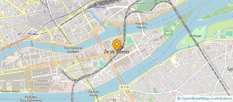 localisation de l'entreprise MATI PRO BATIMENT à NANTES