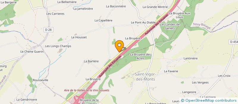 localisation de l'entreprise MATI SCI  TESSY-BOCAGE