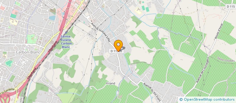 localisation de l'entreprise MATIAN à SAINTE-EULALIE