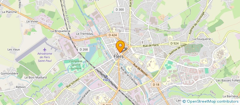 localisation de l'entreprise MATIAS à FLERS