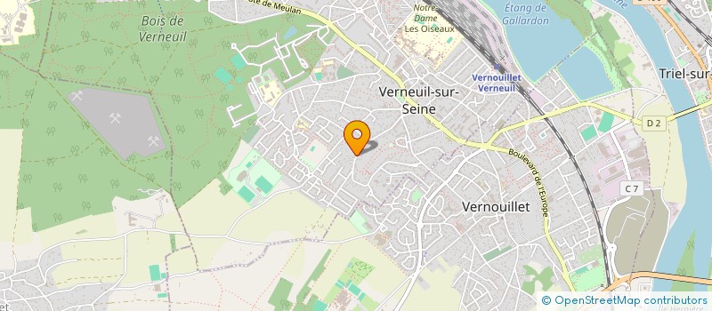 localisation de l'entreprise MATIAS  TRIEL SUR SEINE