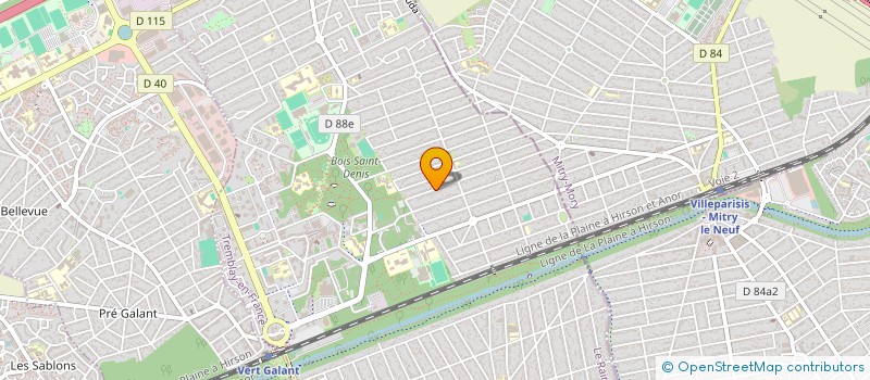 localisation de l'entreprise MATIATOS JOST  TREMBLAY-EN-FRANCE