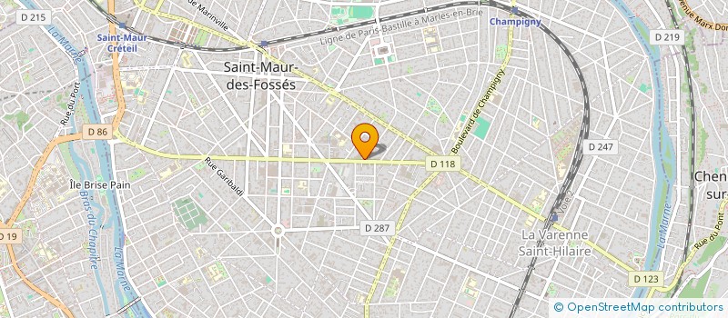 localisation de l'entreprise MATIB à SAINT-MAUR-DES-FOSSES