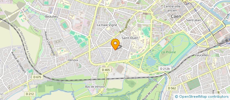 localisation de l'entreprise MATIBA à CAEN