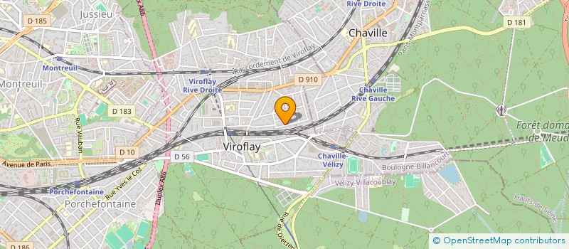 localisation de l'entreprise MATIBA CONSEIL  VIROFLAY