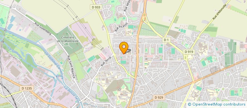 localisation de l'entreprise MATIBAT à AMIENS