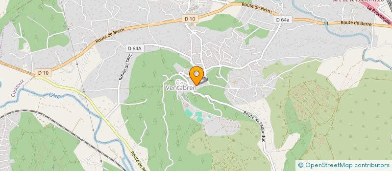 localisation de l'entreprise MATIBAUR  VENTABREN