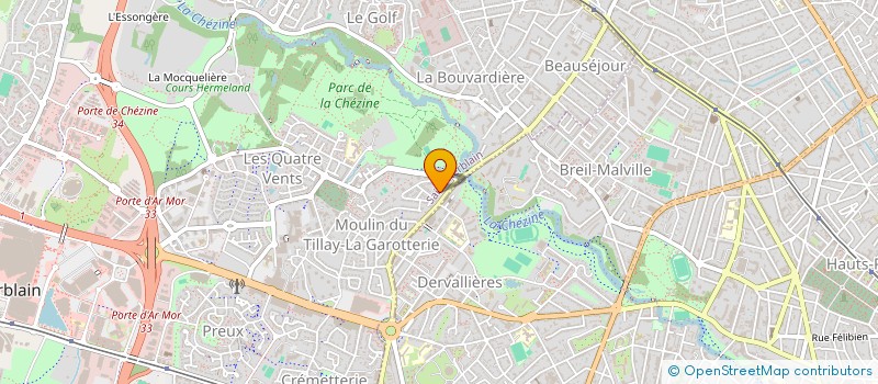 localisation de l'entreprise MATICAP à SAINT-HERBLAIN