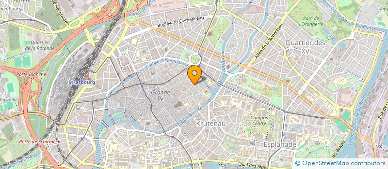 localisation de l'entreprise MATIERE ACTIVE STRASBOURG à STRASBOURG