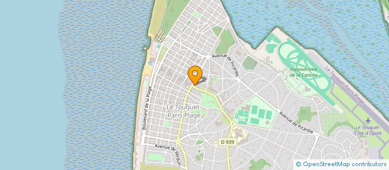 localisation de l'entreprise MATIERE BLANCHE à LE TOUQUET-PARIS-PLAGE