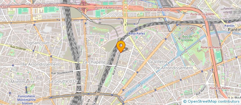 localisation de l'entreprise MATIERE BRUTE LAB  PARIS