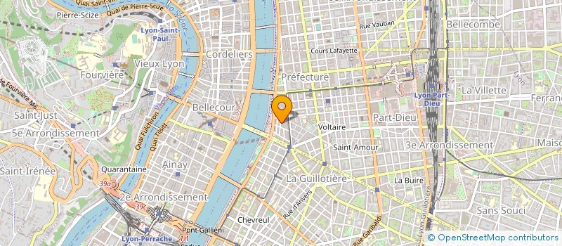 localisation de l'entreprise MATIERE CONTACT  LYON