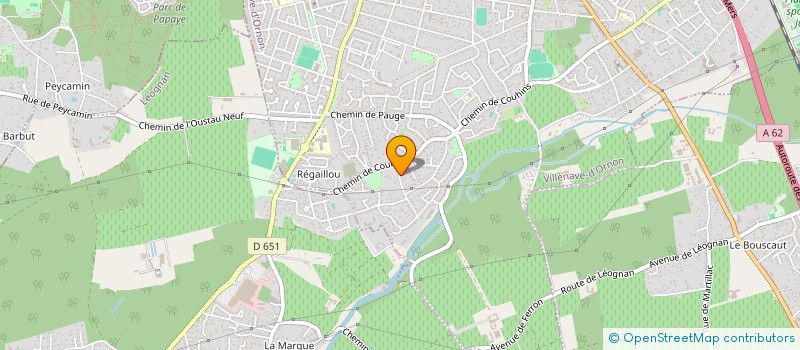 localisation de l'entreprise MATIERE ET SANTE  VILLENAVE-D'ORNON