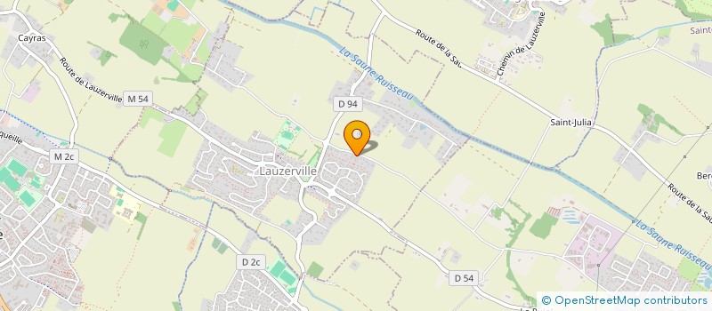 localisation de l'entreprise MATIERE & FUSION  LAUZERVILLE