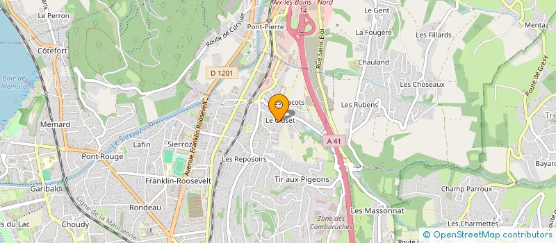 localisation de l'entreprise MATIERE GRISE à AIX-LES-BAINS