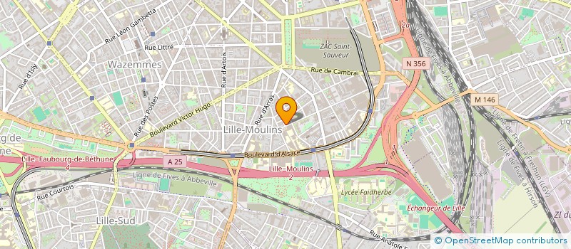 localisation de l'entreprise MATIERE GRISE à LILLE