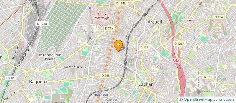 localisation de l'entreprise MATIERE REVUE à CACHAN