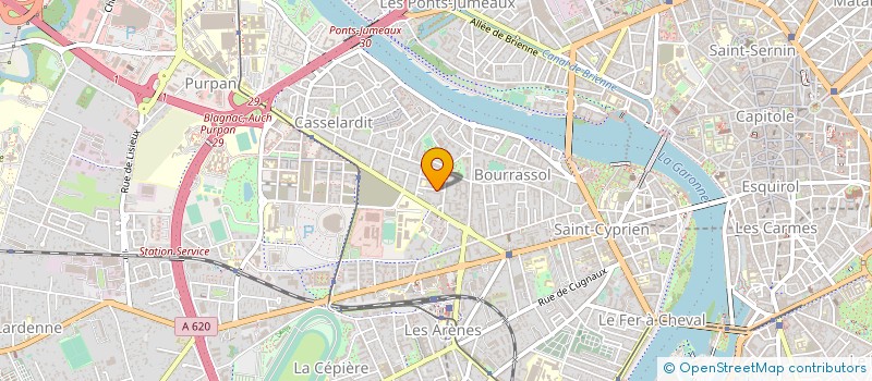 localisation de l'entreprise MATIERE VIVE RECYL'ART à TOULOUSE
