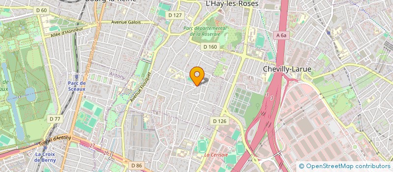 localisation de l'entreprise MATIERES ET CIE  L'HAY-LES-ROSES