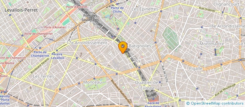 localisation de l'entreprise MATIERES ET ESPACES  PARIS