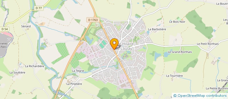 localisation de l'entreprise MATIERES GRISES à MONTAIGU-VENDEE