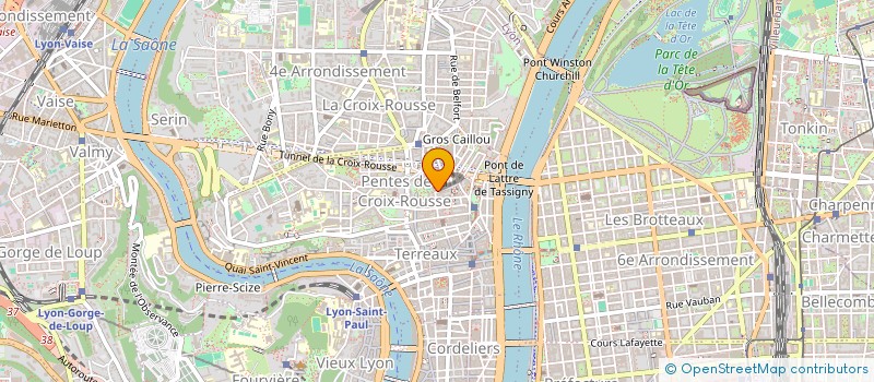 localisation de l'entreprise MATIERES NUMERIQUES à LYON